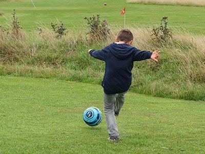 Family Fostercare footgolf adventure
