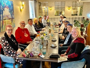 It was lovely to see many of our Foster Carers in Cumbria enjoying their Christmas meal together!